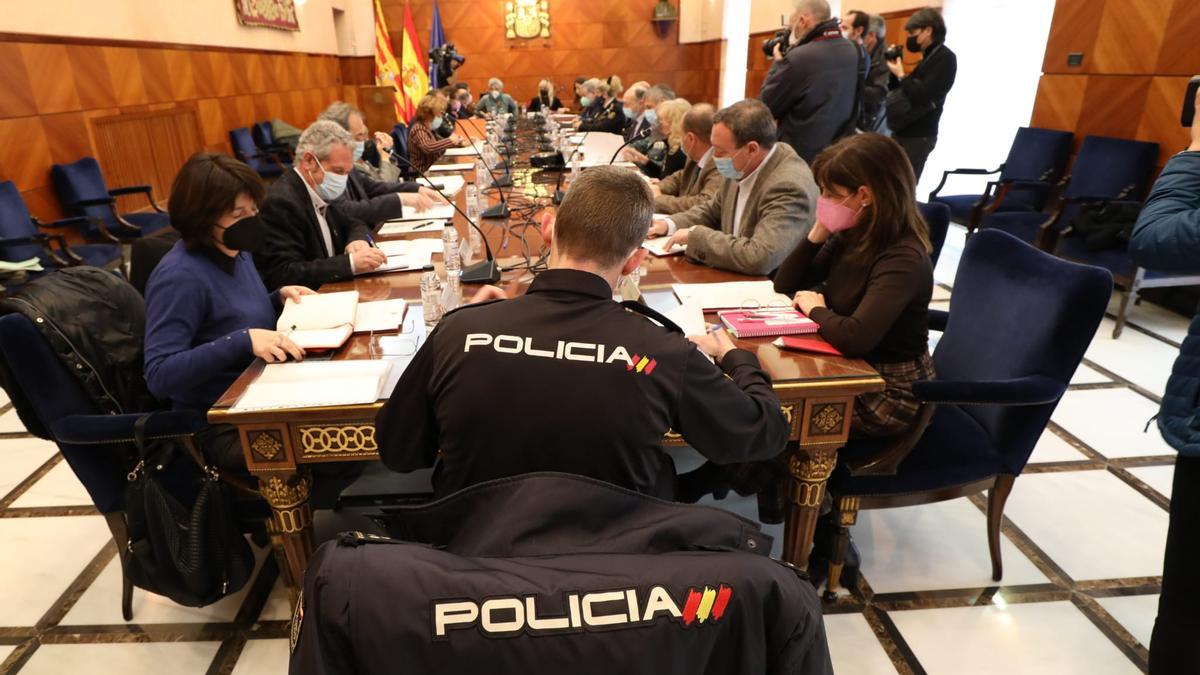 La Delegación del Gobierno de Aragón ha celebrado esta mañana la primera Reunión de Coordinación en la Protección Temporal de Desplazados.