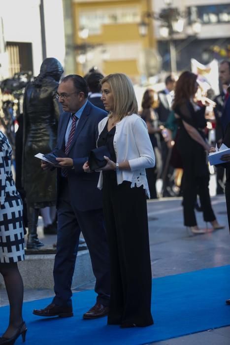 Alfombra azul de los Premios "Princesa de Asturias" 2017