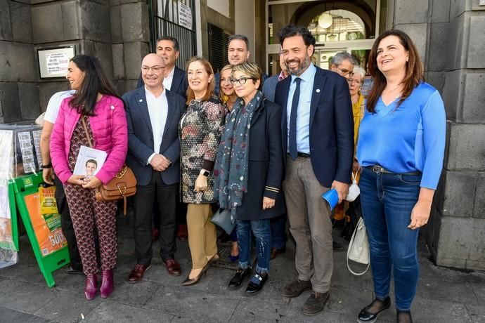 La presidenta del Congreso, Ana Pastor visita la capital Gran Canaria y participa en un desayuno con los medios de comunicación.  | 05/04/2019 | Fotógrafo: Juan Carlos Castro