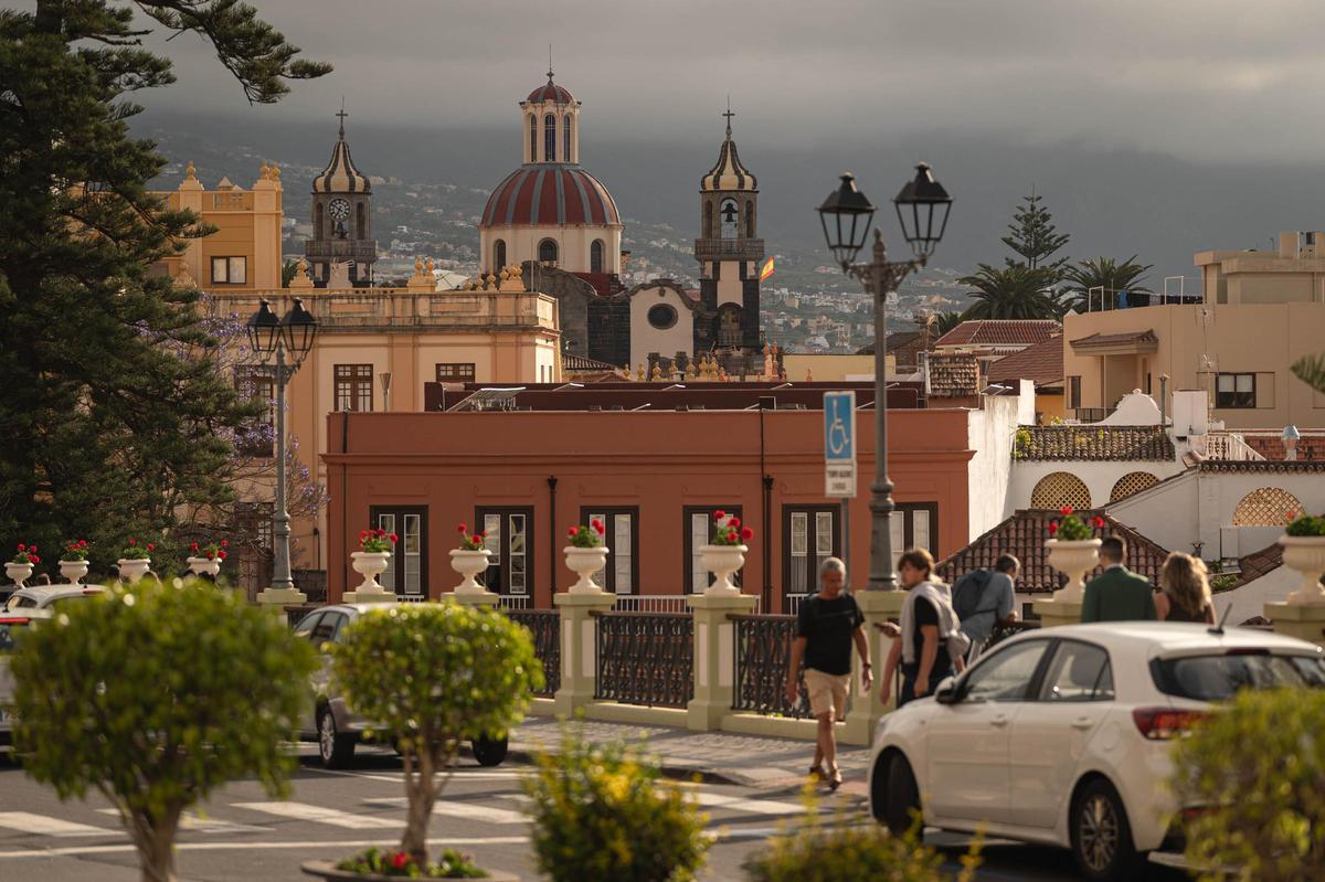 Panorámica del  casco histórico de La Orotava