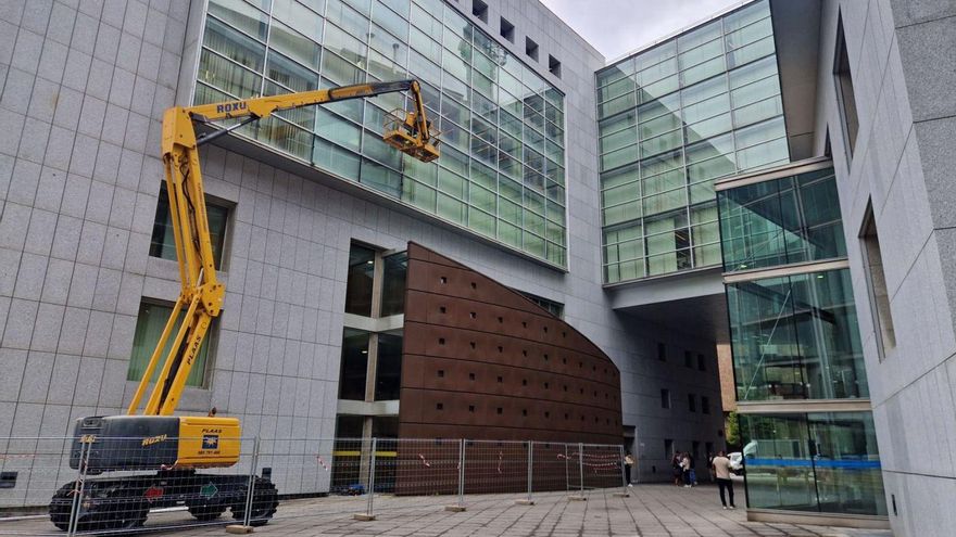 Obras de ahorro energético en el Palacio de la Justicia | LNE