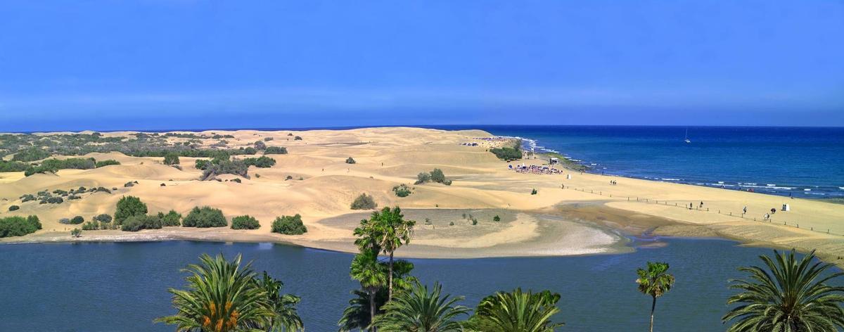 Charca y dunas de Maspalomas