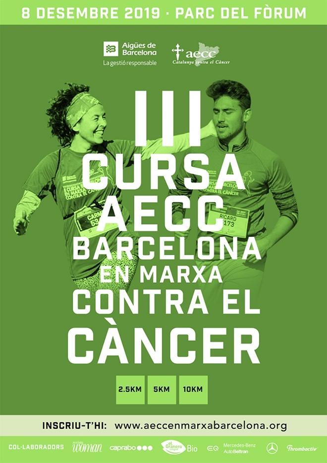 Tercera edición de la Carrera AECC 'Barcelona en Marcha Contra el Cáncer'