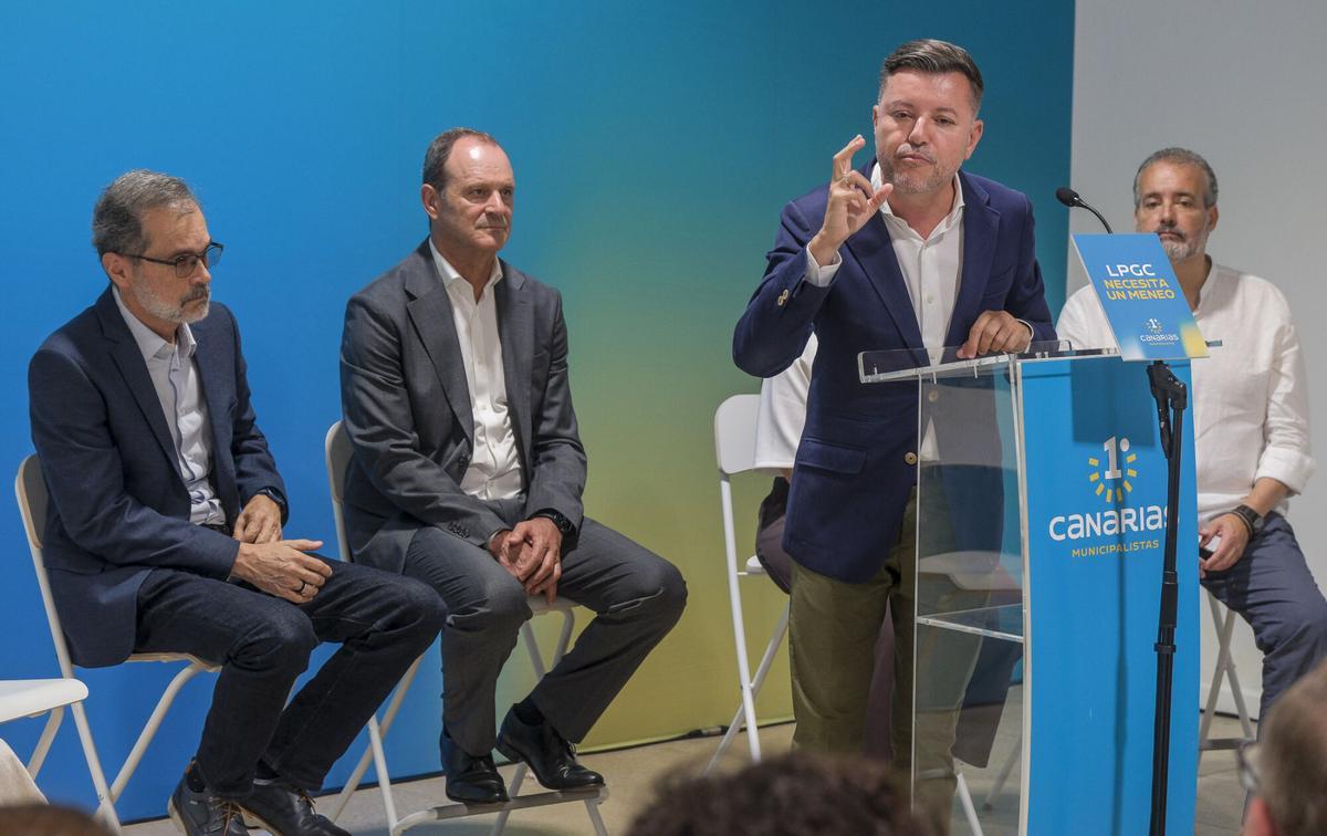 Municipalistas Primero Canarias presenta la candidatura de Marcial Morales al Ayuntamiento de Las Palmas de Gran Canaria