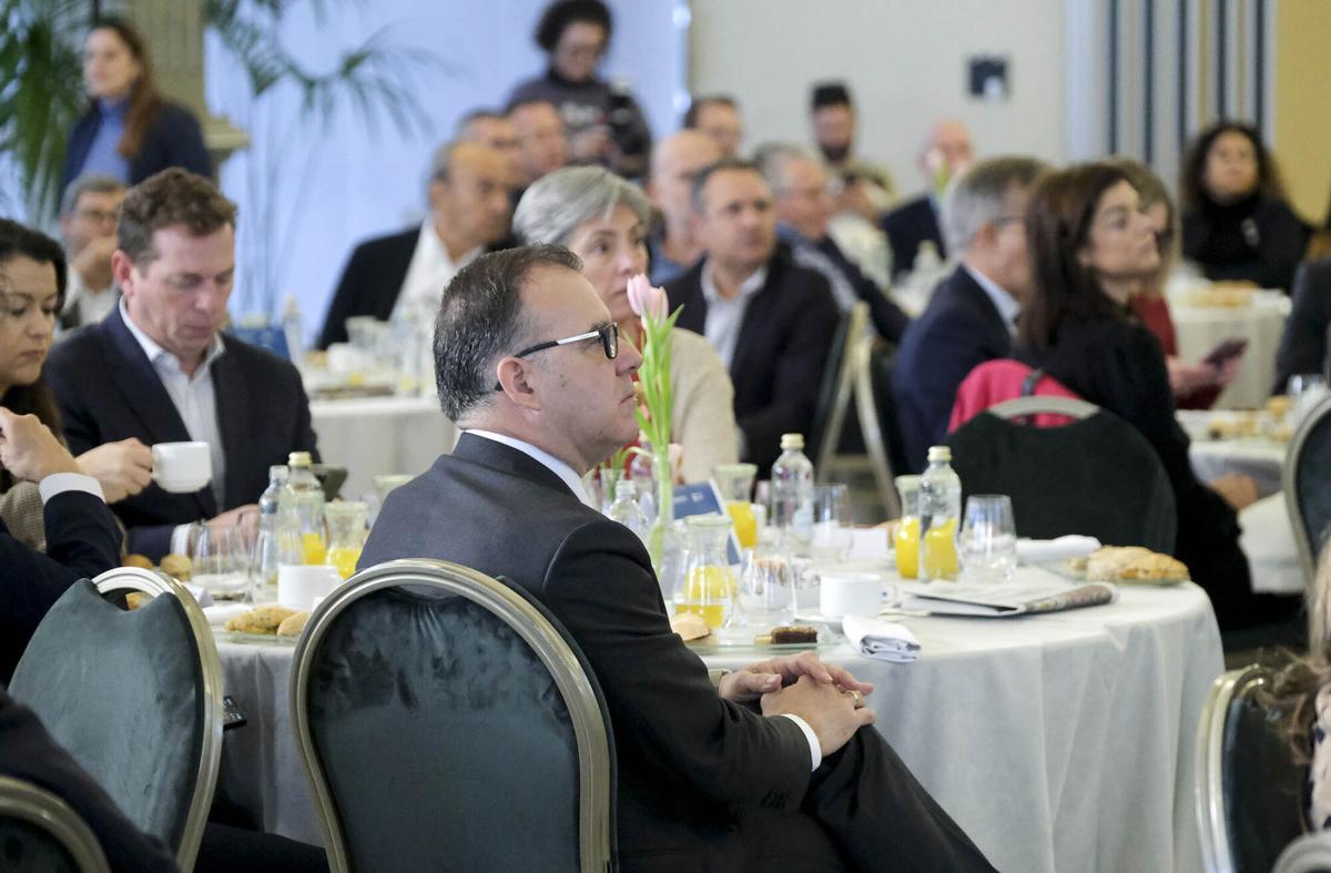 Manuel Miranda interviene en el Foro de Prensa Ibérica en Las Palmas de Gran Canaria