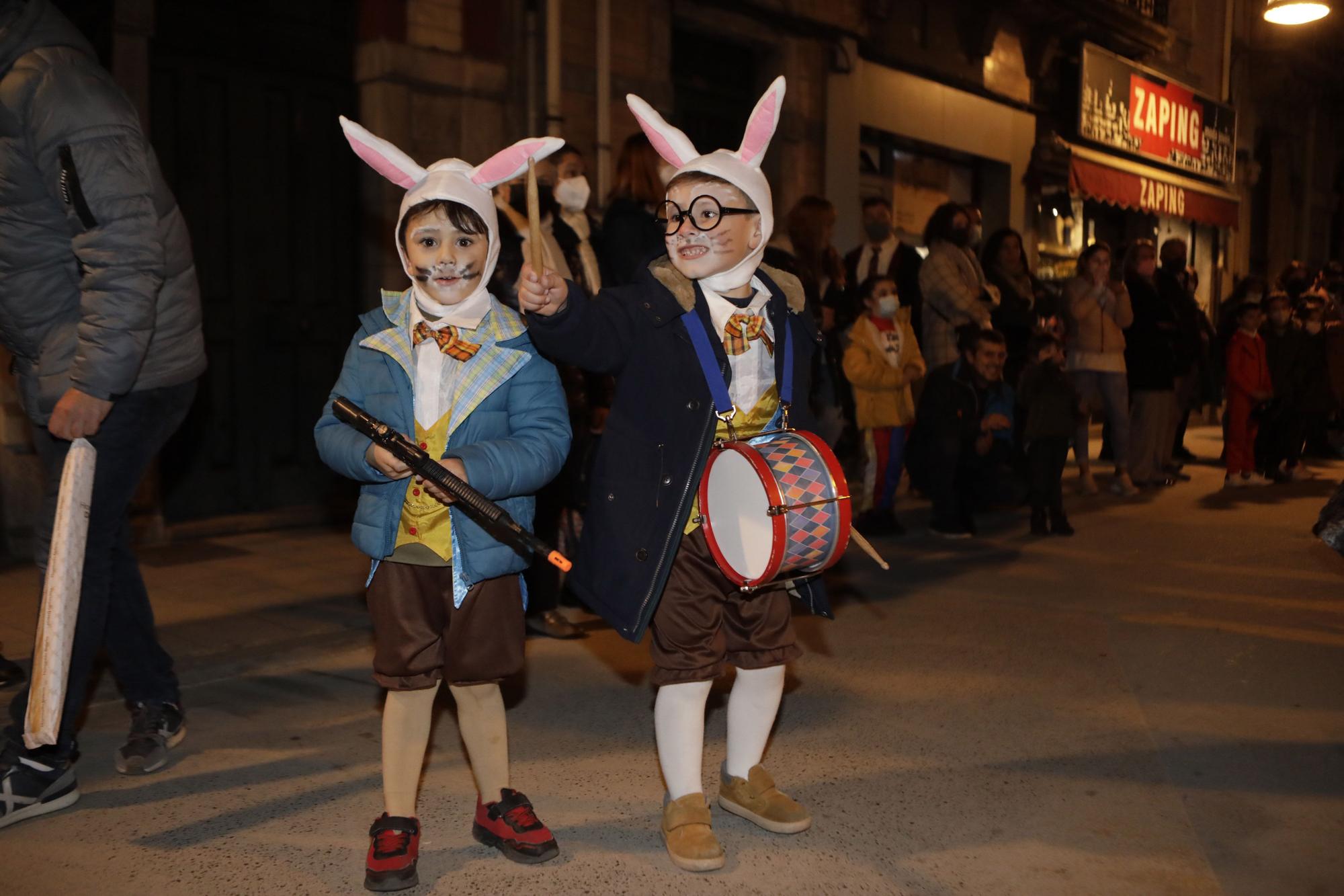 Desfile de Antroxu en Laviana