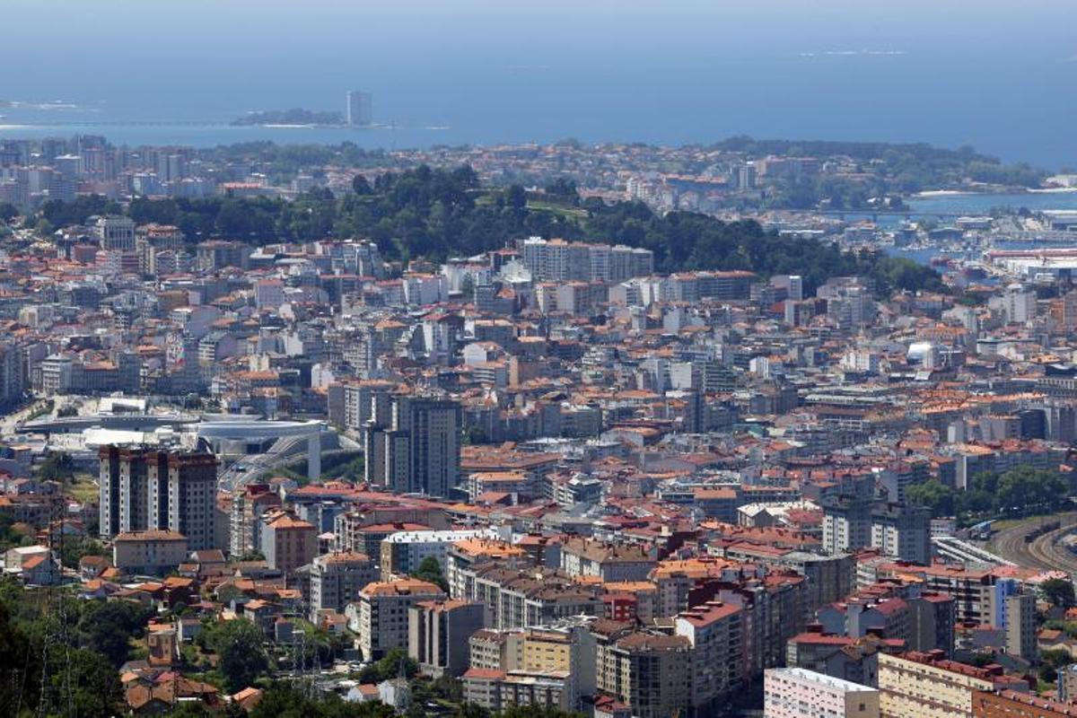 Vista panorámica de la ciudad.