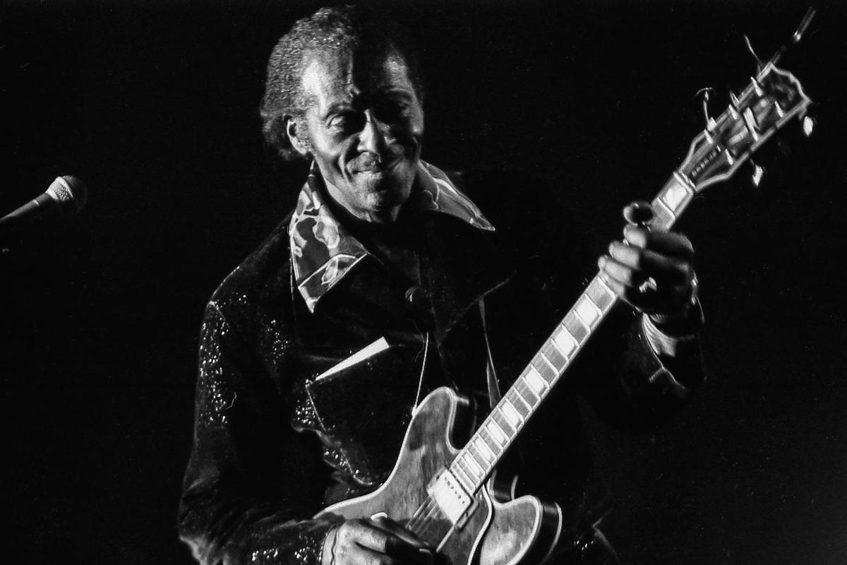 Chuck Berry en Arena Auditorium.