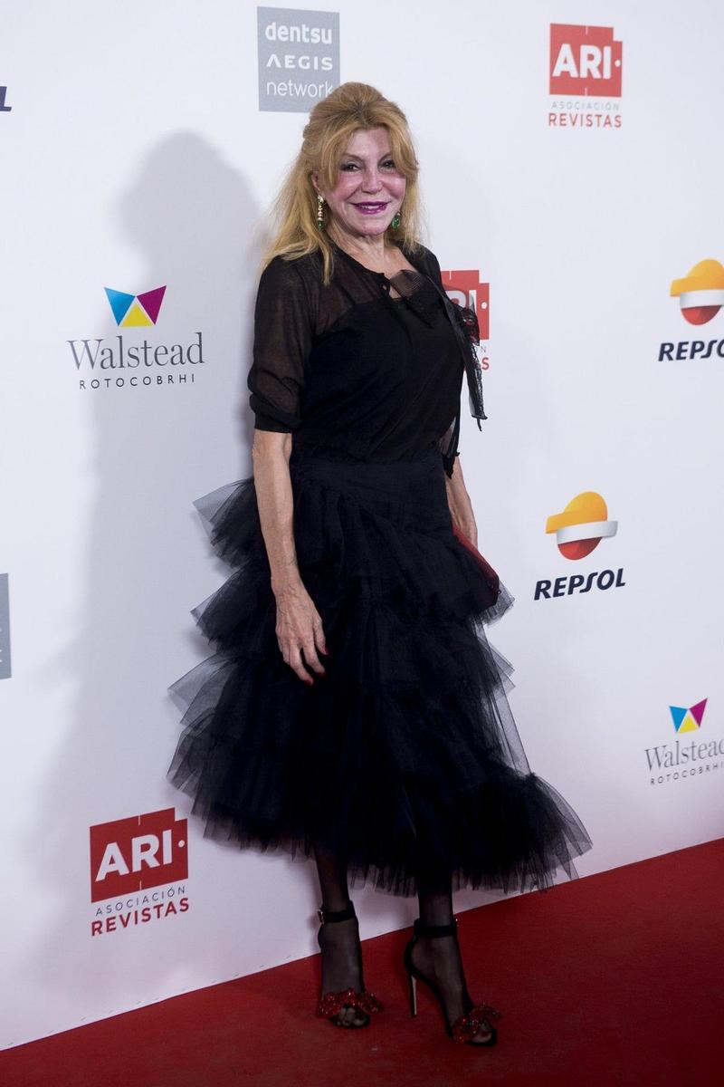 La baronesa Thyssen en los Premios ARI