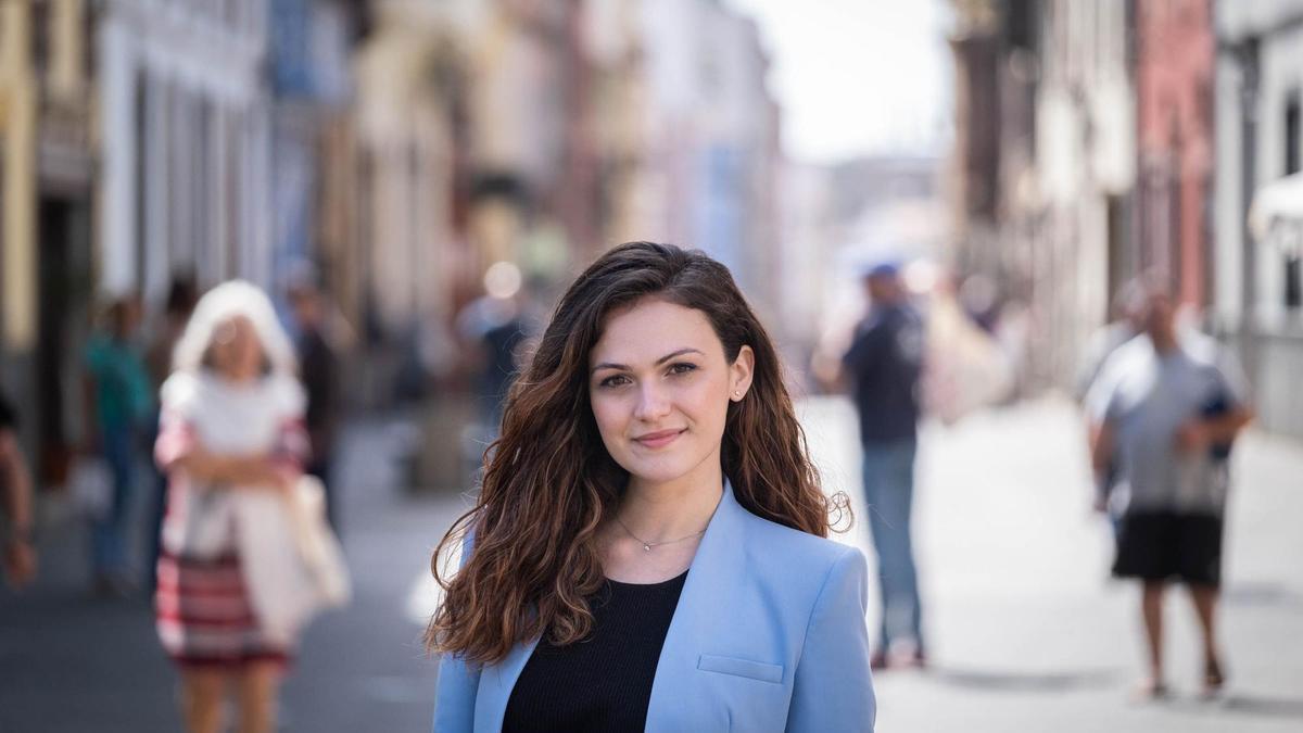Arianna Fanio, new president of the Association of Young Researchers of Tenerife (Jinte).