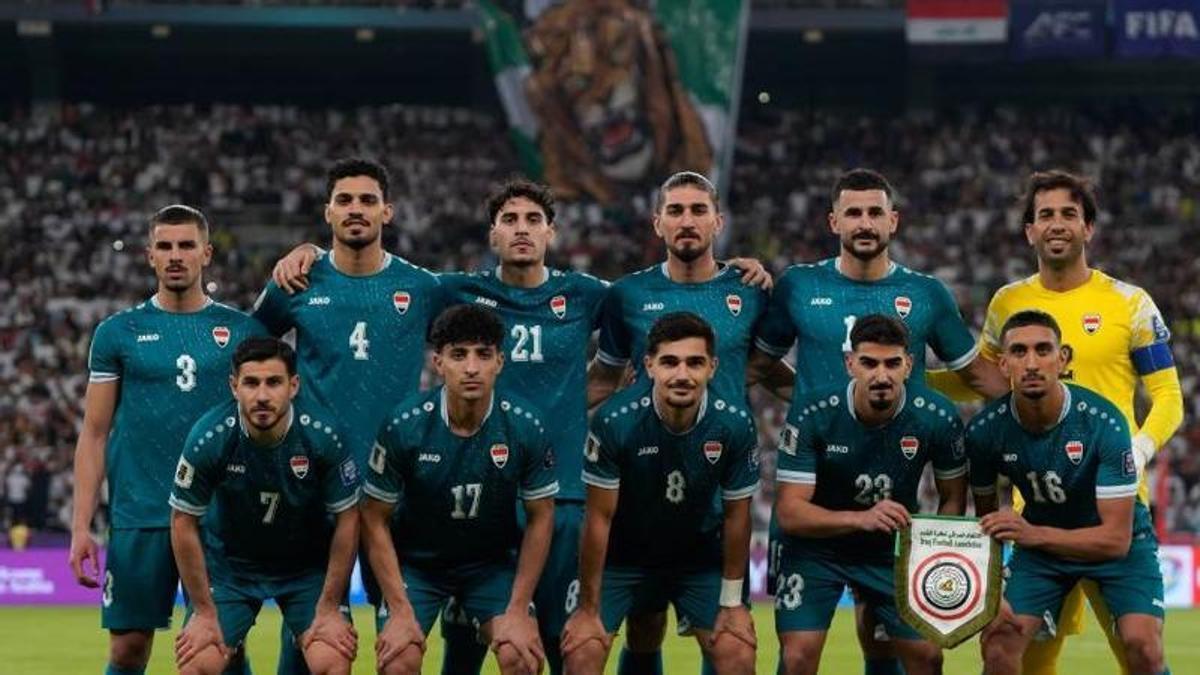 La selección de Irak, antes de la repesca internacional