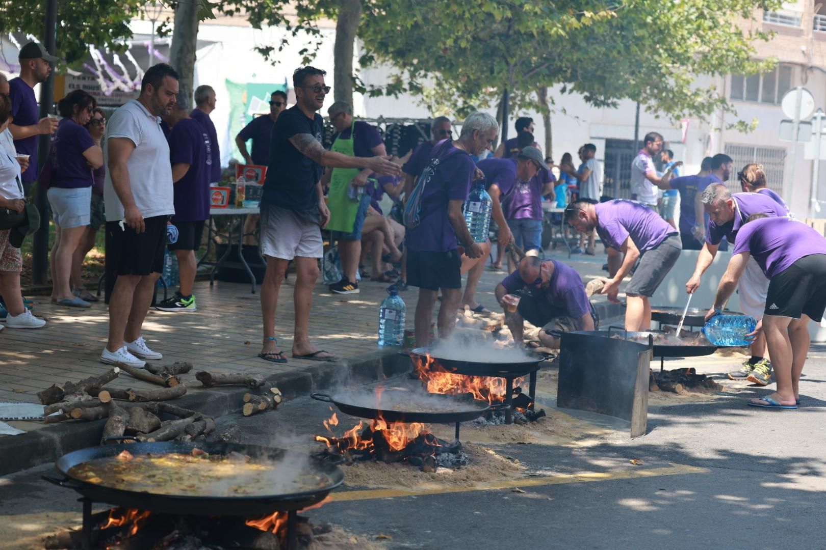 Concurso de paellas en el Grau por Sant Pere