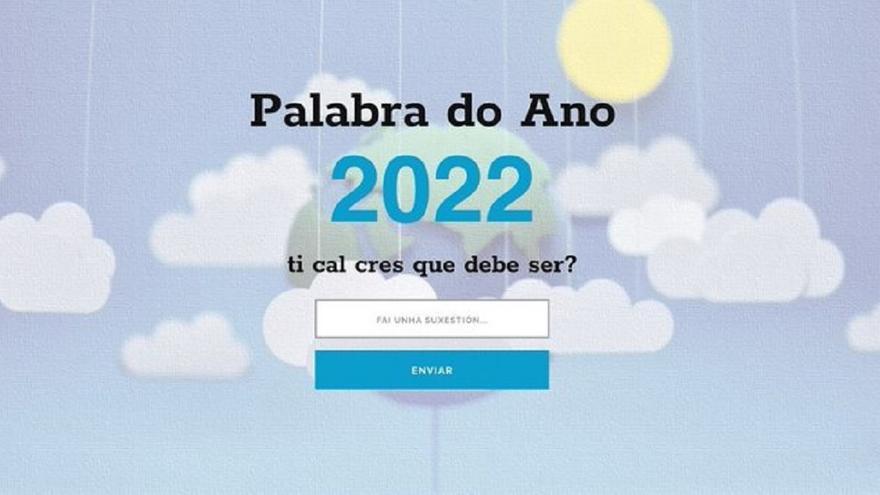 Galicia busca a &#039;Palabra do Ano 2022&#039;