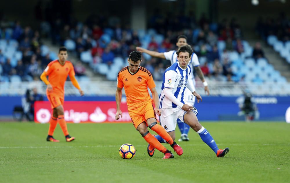 Las mejores imágenes del Real Sociedad - Valencia