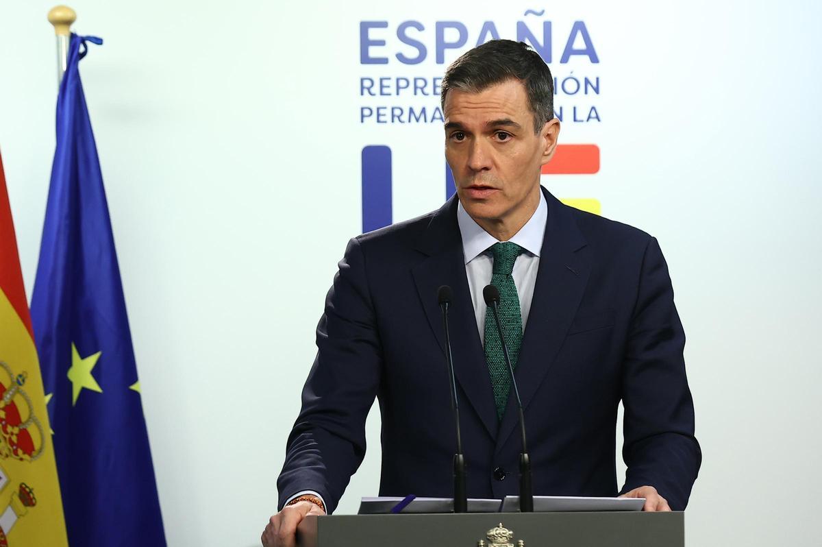 El presidente del Gobierno, Pedro Sánchez.
