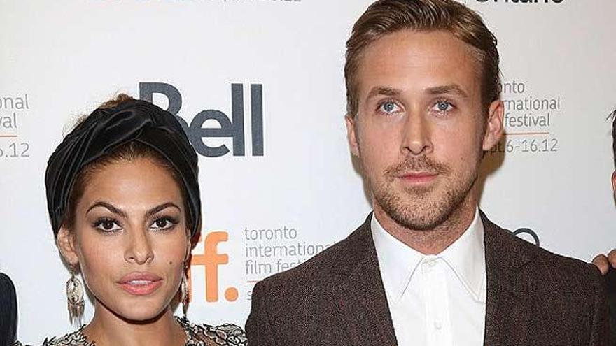 Eva Mendes y Ryan Gosling.