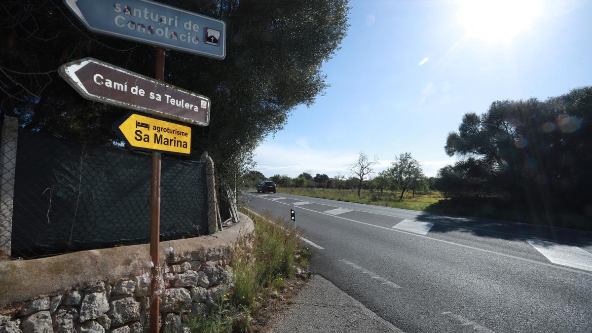 Carreteras en Mallorca: Empiezan las obras de la rotonda de Consolació en s’Alqueria Blanca en Santanyí