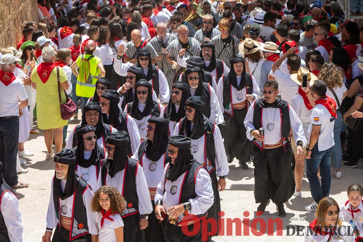 Moros y Cristianos en la mañana del dos de mayo en Caravaca