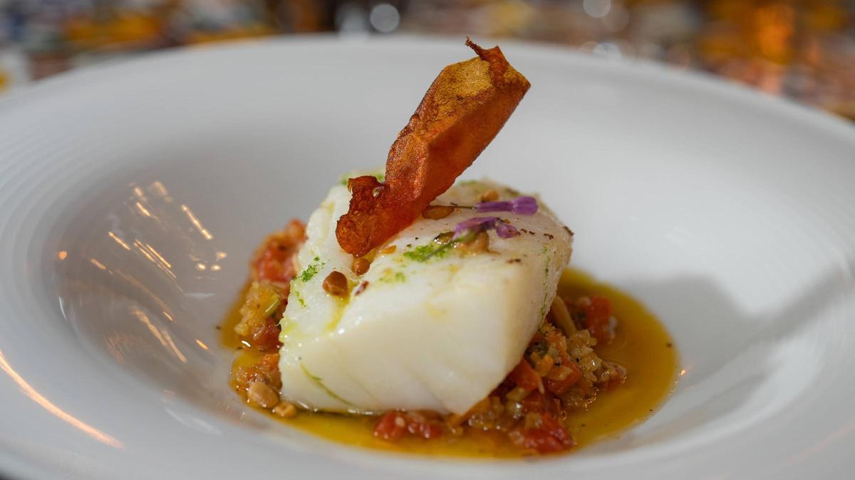Morro de bacalao del restaurante Els 4 Gats.