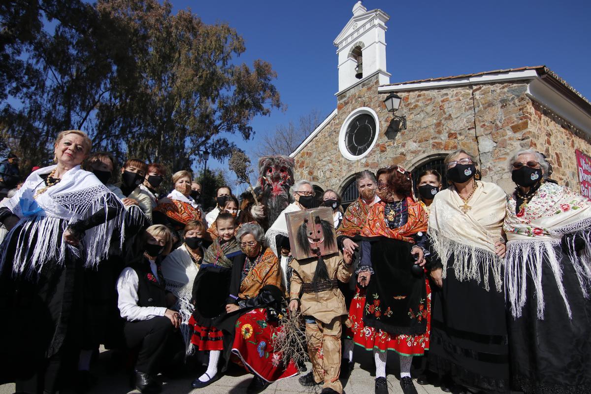 Romería de San Blas en una imagen de archivo.