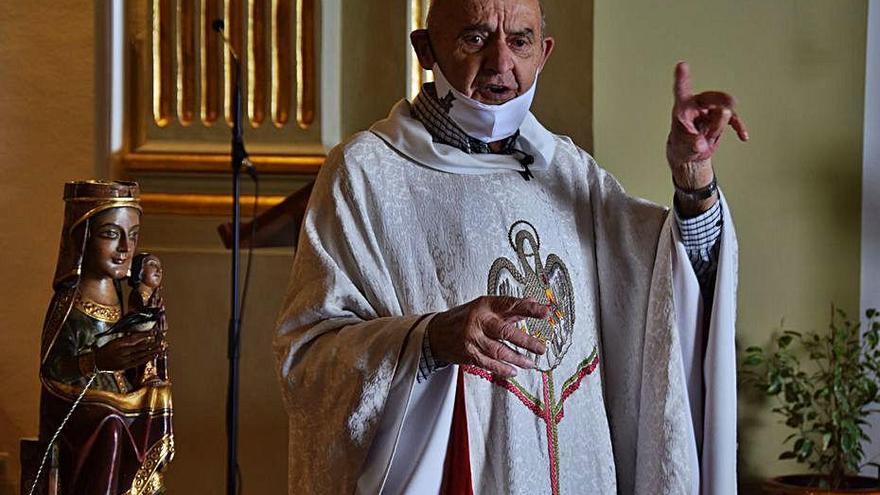 El mossèn Ramon Barniol deixa el santuari de Queralt després de 27 anys