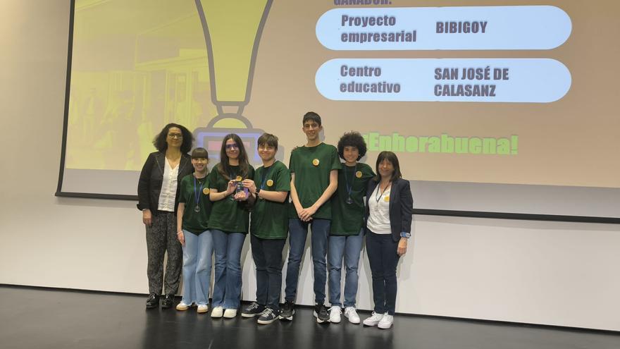 El colegio Escolapios Barbastro se alza con dos premios de la Liga de Emprendimiento de Aragón
