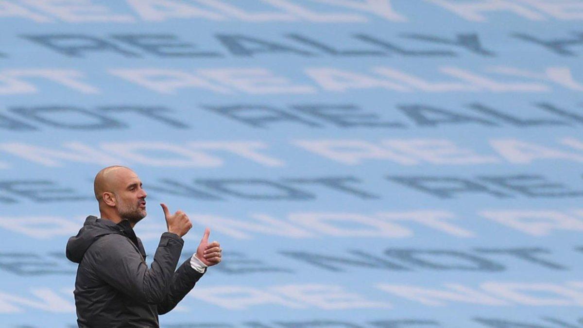 Pep Guardiola, entrenador del Manchester City