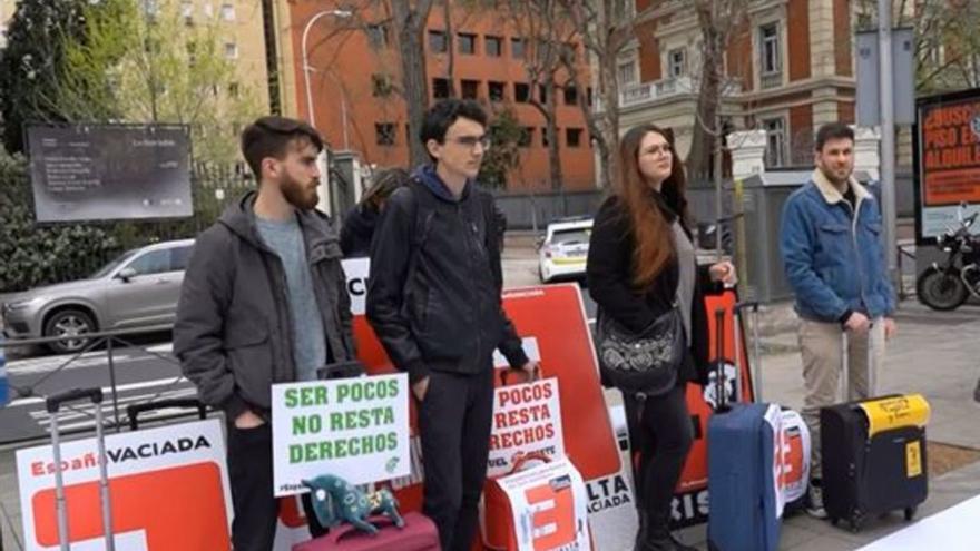 Los jóvenes de la España Vaciada piden &quot;que quedarse sea una opción&quot;