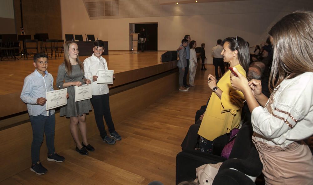 Estos son los alumnos de matrícula de honor de Primaria en la provincia de Alicante