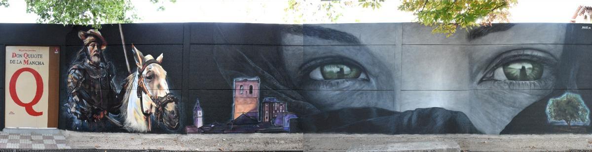 Mural 'Mirada de Dulcinea'