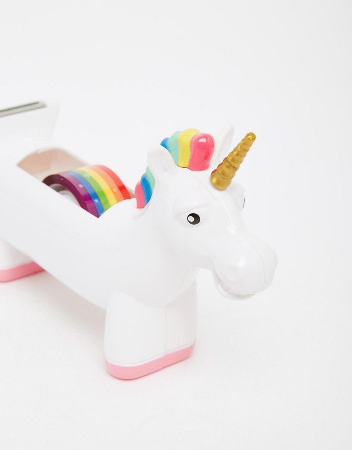 Dispensador de cinta adhesiva de unicornio