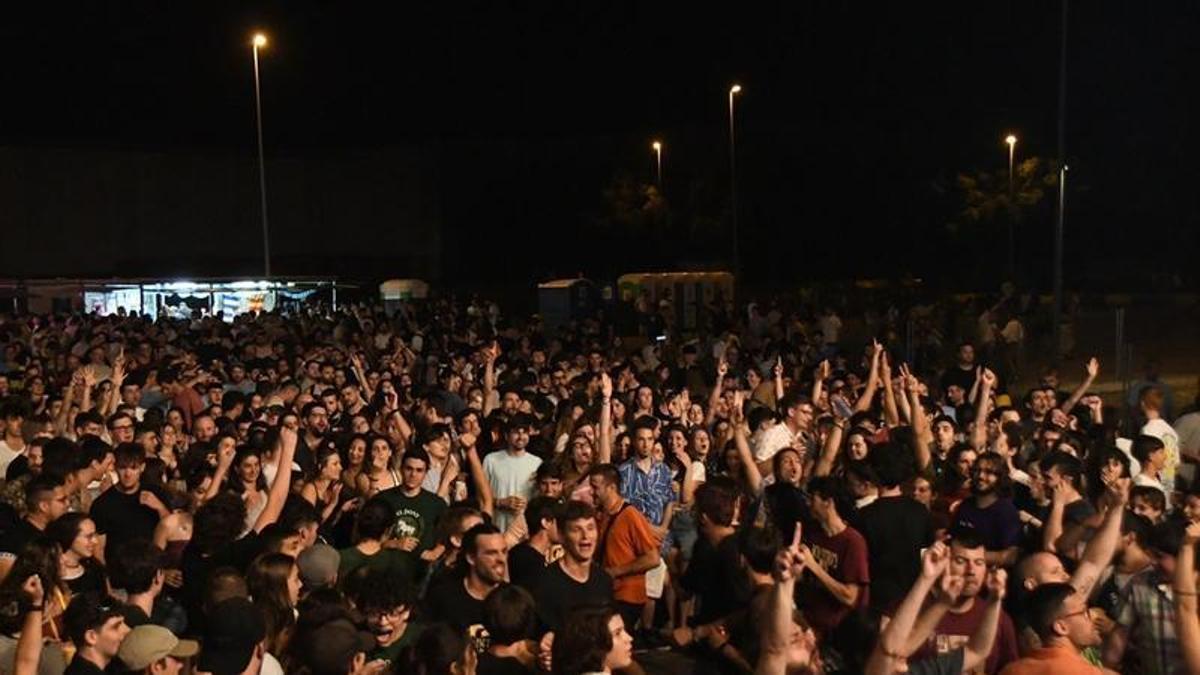 Una imatge d'arxiu de les Barraques de la Festa Major de Cassà de la Selva.