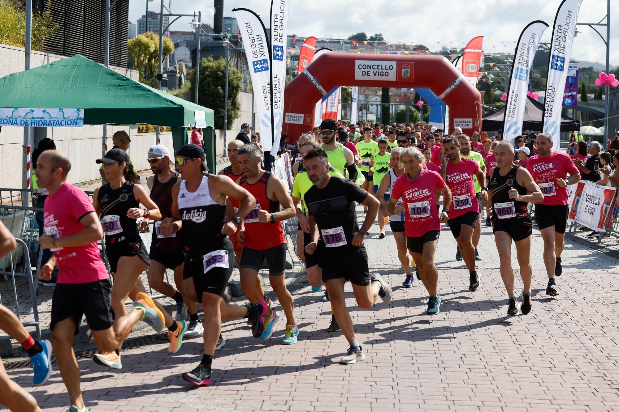 Una carrera en rosa contra la violencia de género