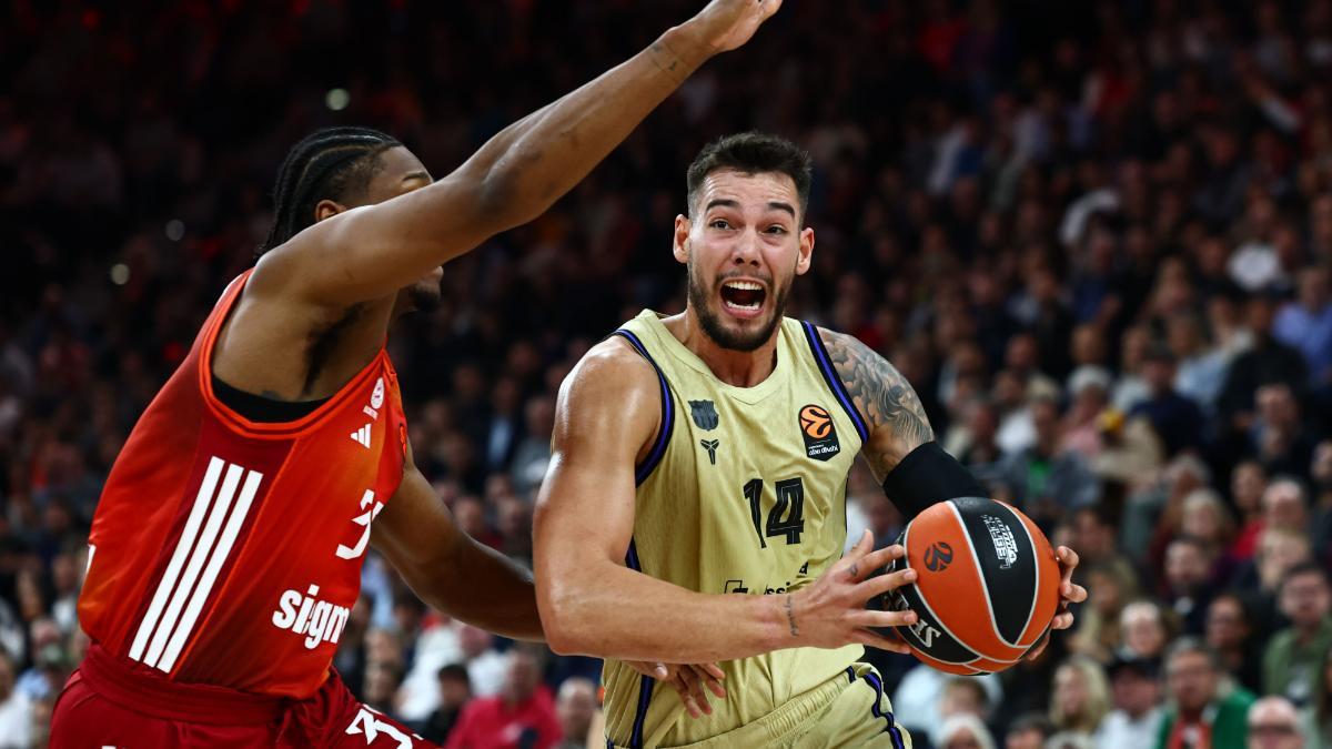 Willy Hernangómez, ante el Bayern