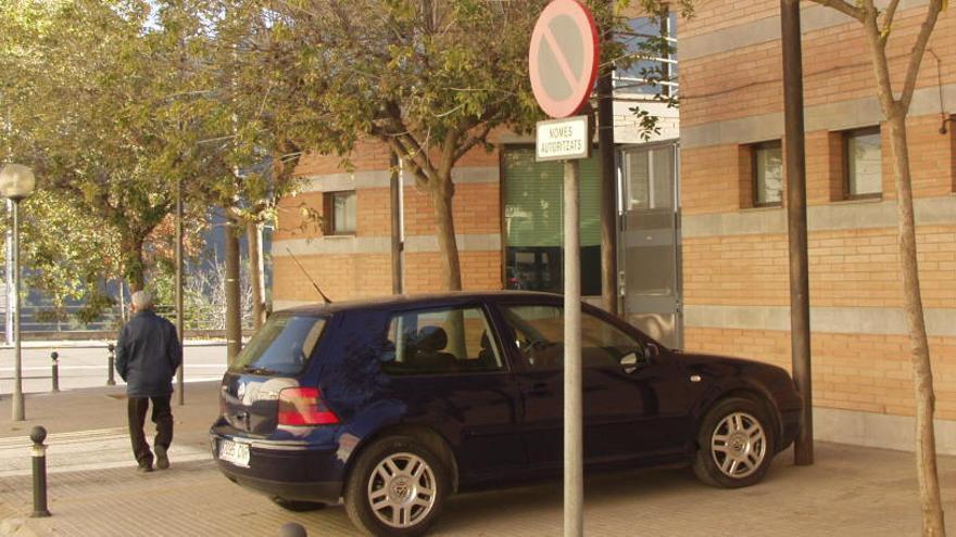 La caserna de la Guàrdia Civil a Igualada.