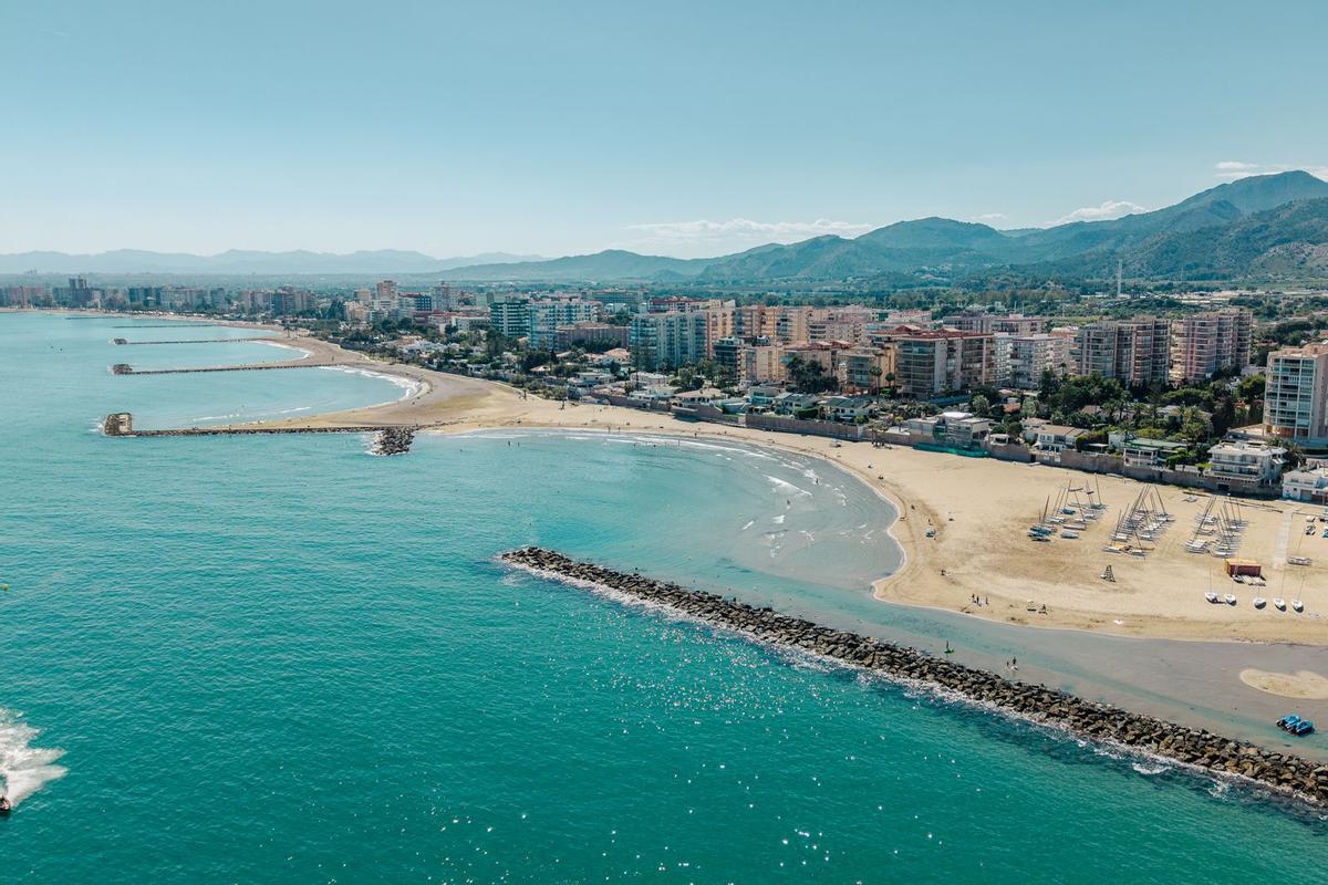 La playa, uno de los principales atractivos de la localidad.