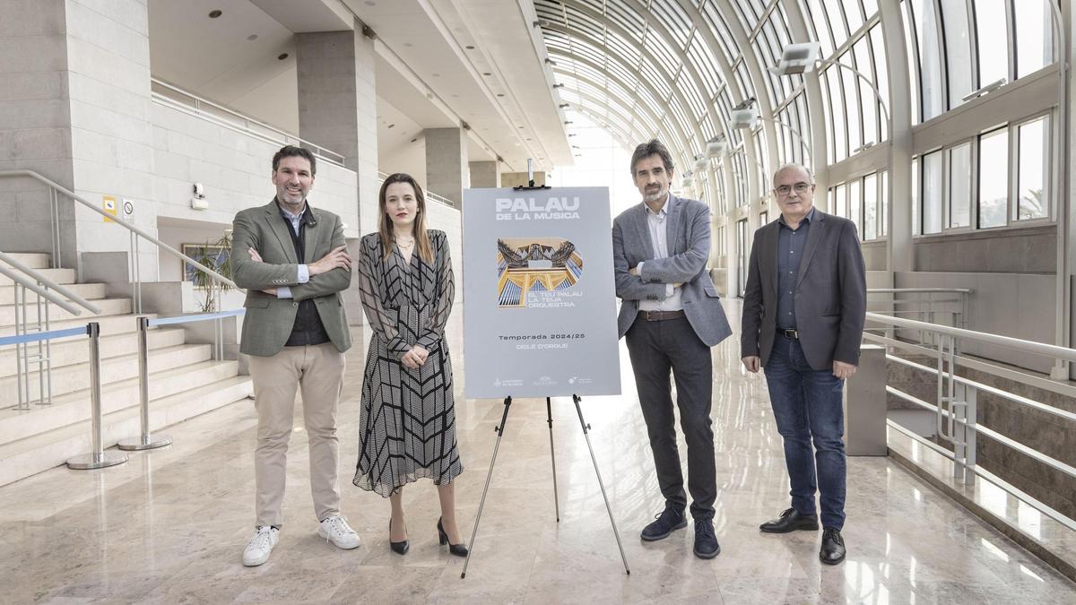 Arturo Barba, Nieves Pascual, José Luis Moreno y Vicente Llimerá.