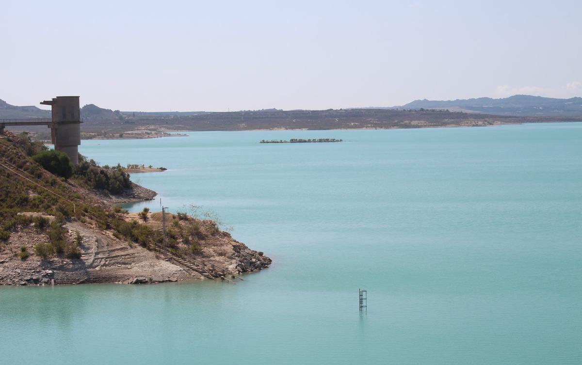 La Pedrera Reservoir, in Orihuela