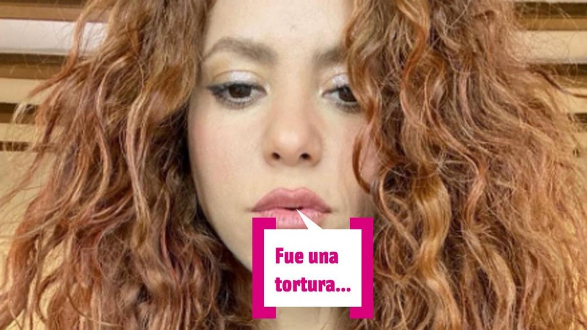 Shakira tiene un incidente con el coche y llega 'reventada' al hospital