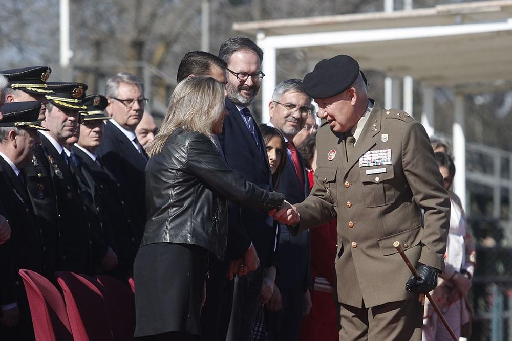 El general Ignacio Olazábal recibe el mando de la BRI X