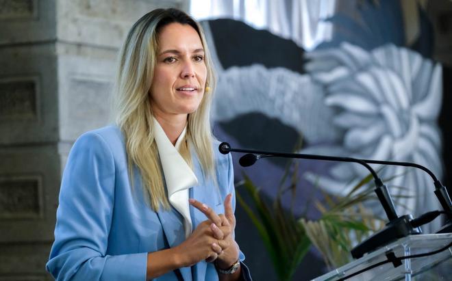 María Fernández intervino en el Foro Prensa Ibérica