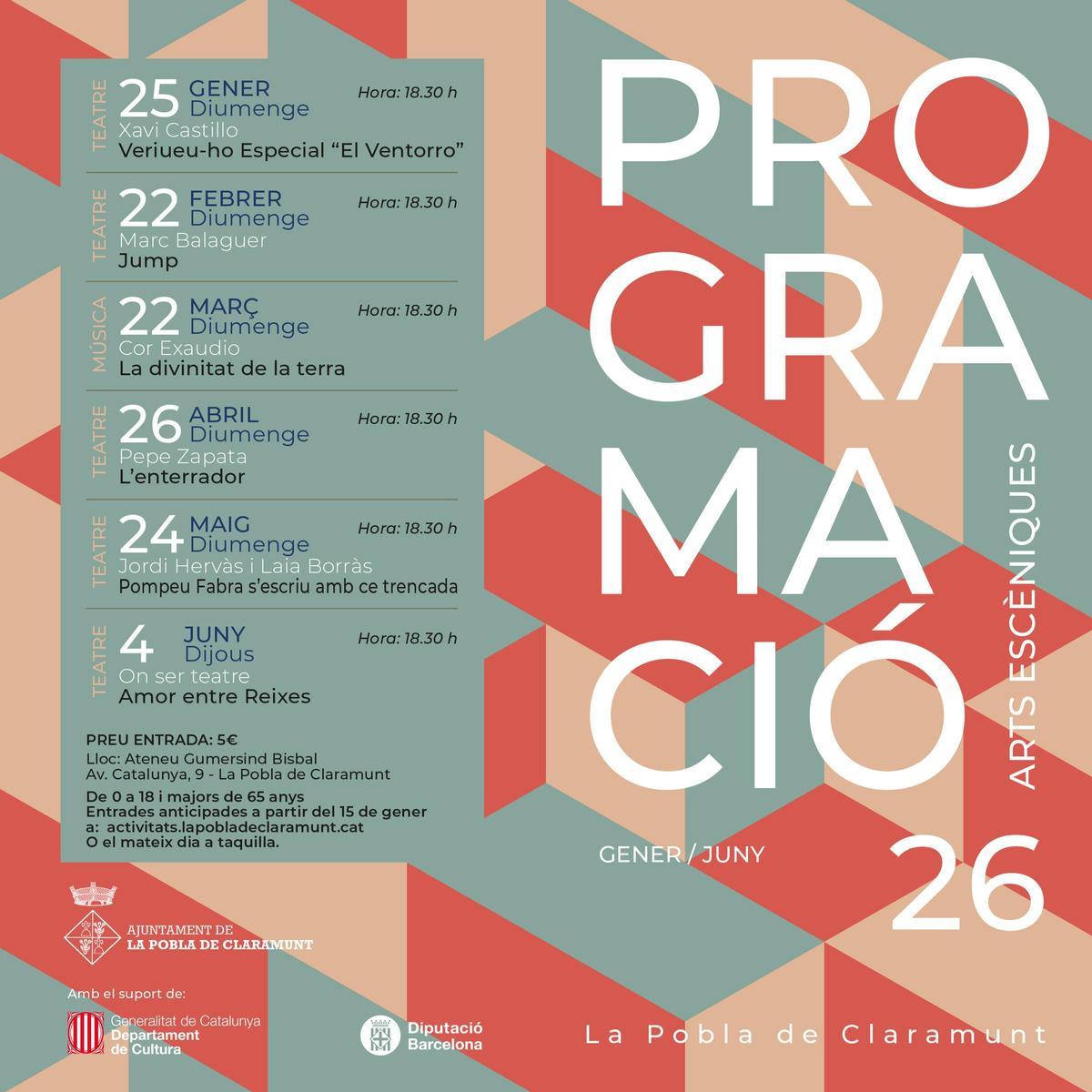 Programació d'arts escèniques
