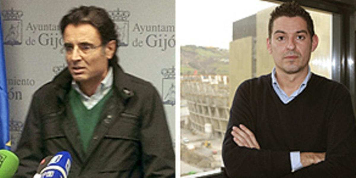 El ja exregidor del PP de Gijón Eduardo Junquera (esquerra), i David Pasarin-Gegunde, regidor popular de Galdakao. El ja exregidor del PP de Gijón Eduardo Junquera (esquerra), i David Pasarin-Gegunde, regidor popular de Galdakao.