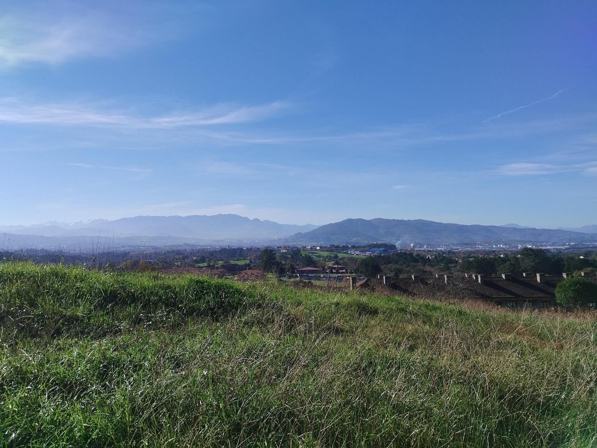 La ruta circular de Pruvia desde la urbanización de Soto de Llanera, en imágenes