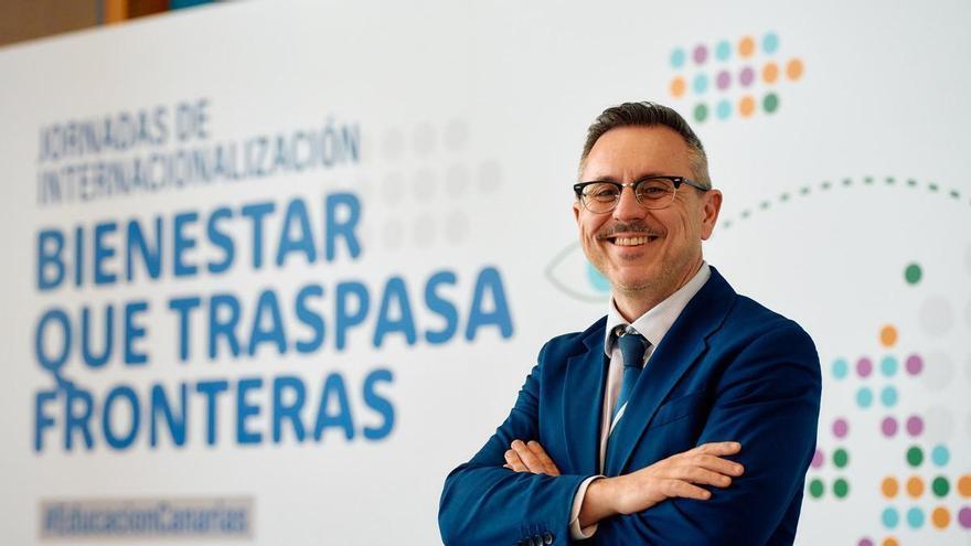 José Manuel Sánchez Duarte, director del Servicio Español para la Internacionalización de la Educación: "La 'cultura Erasmus' ha logrado enraizarse en Canarias"