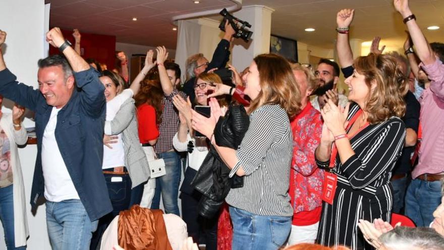 Los socialistas logran la mayoría absoluta en Dénia y Xàbia