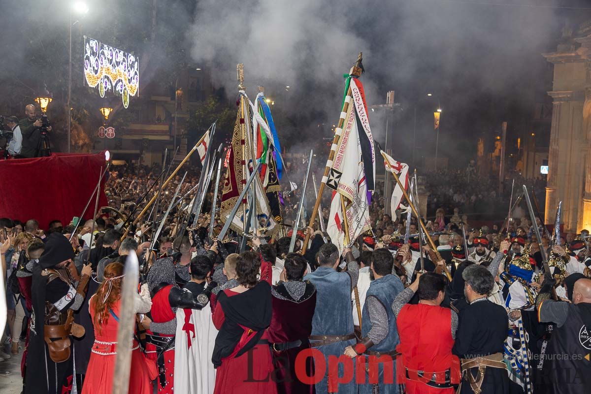 Procesión del Baño y parlamento en las Fiestas de Caravaca