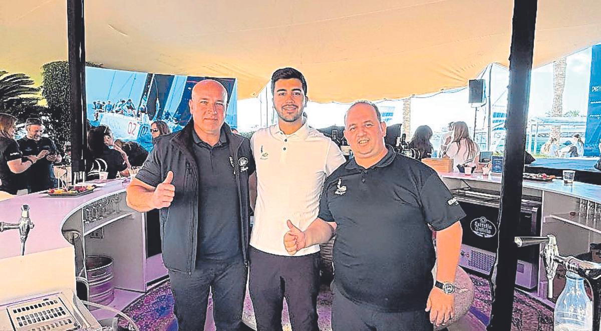 Billy, Facundo y Nabil de Flanigan Catering
