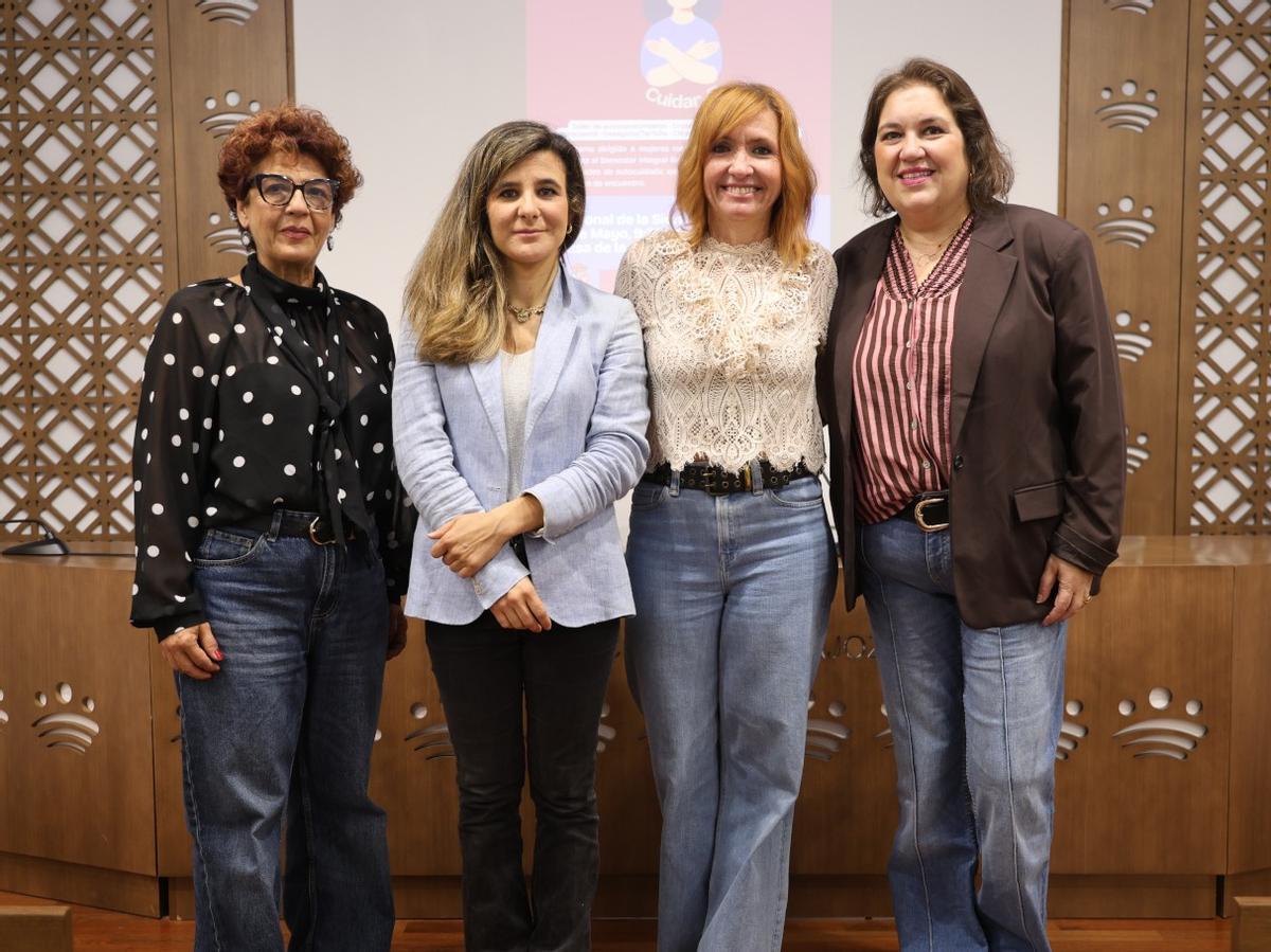 Presentación de la III edición del programa 'Cuidar-t' en la sede de la diputación.