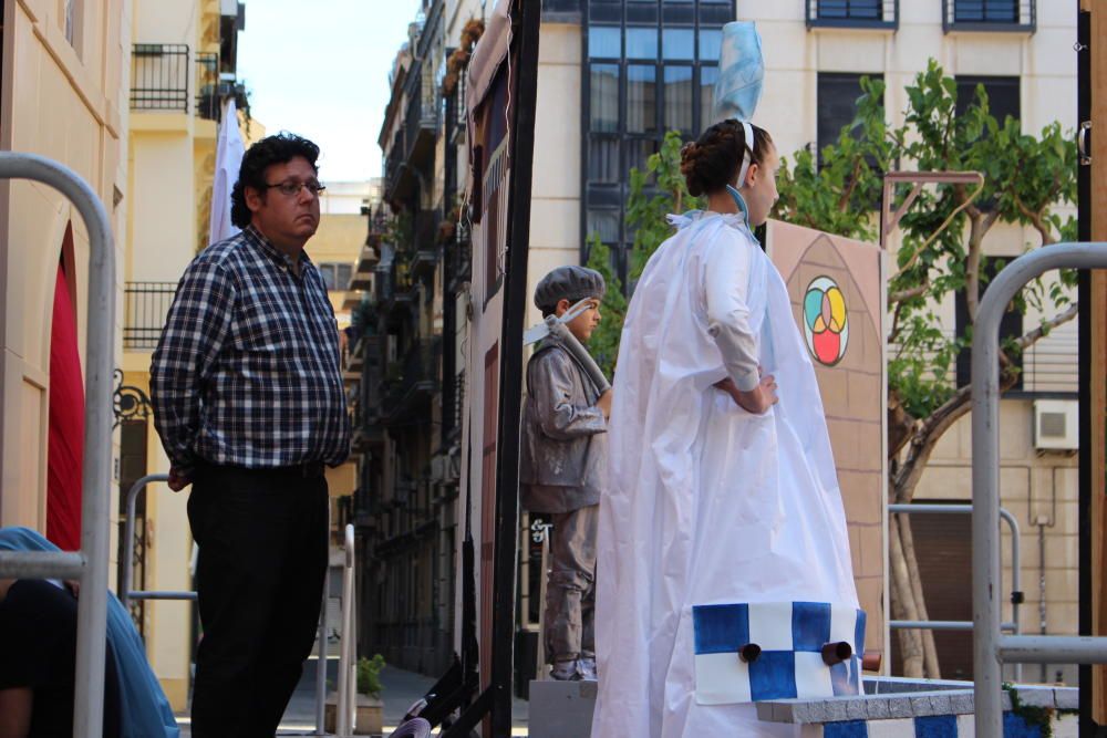 Representación en el Altar del Pilar.